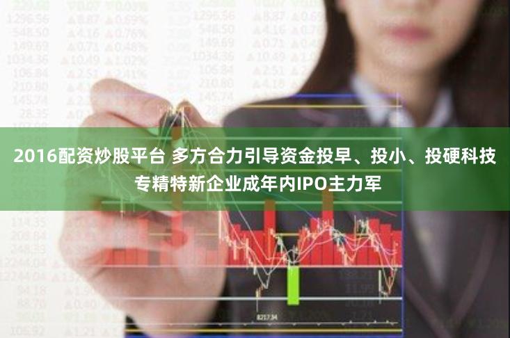 2016配资炒股平台 多方合力引导资金投早、投小、投硬科技 专精特新企业成年内IPO主力军